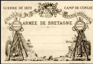 Carte postale armée de Bretagne