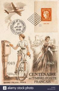 carte postale illustrée