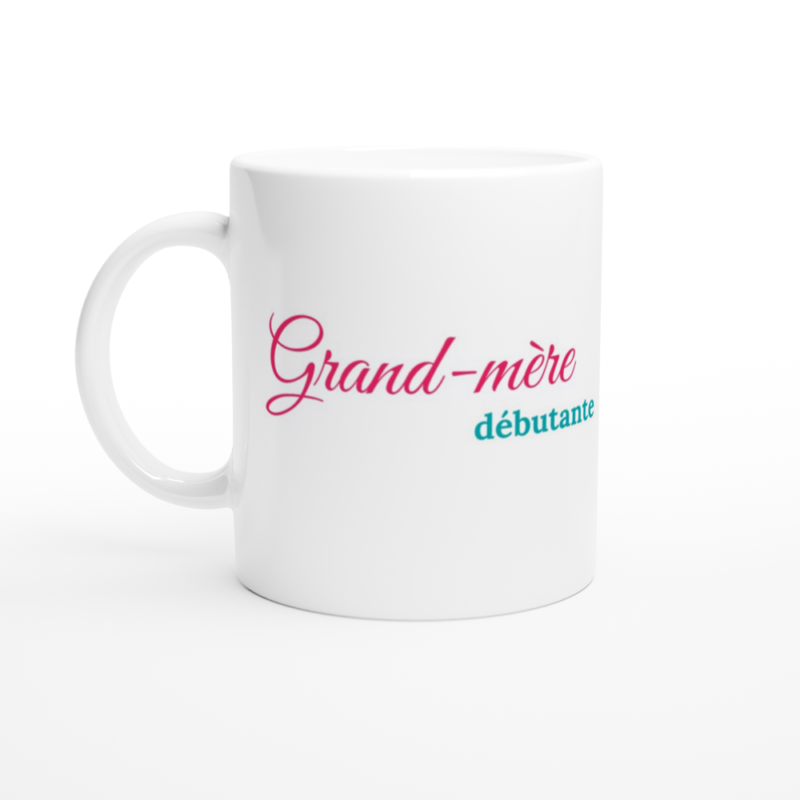 mug grand-mère débutante